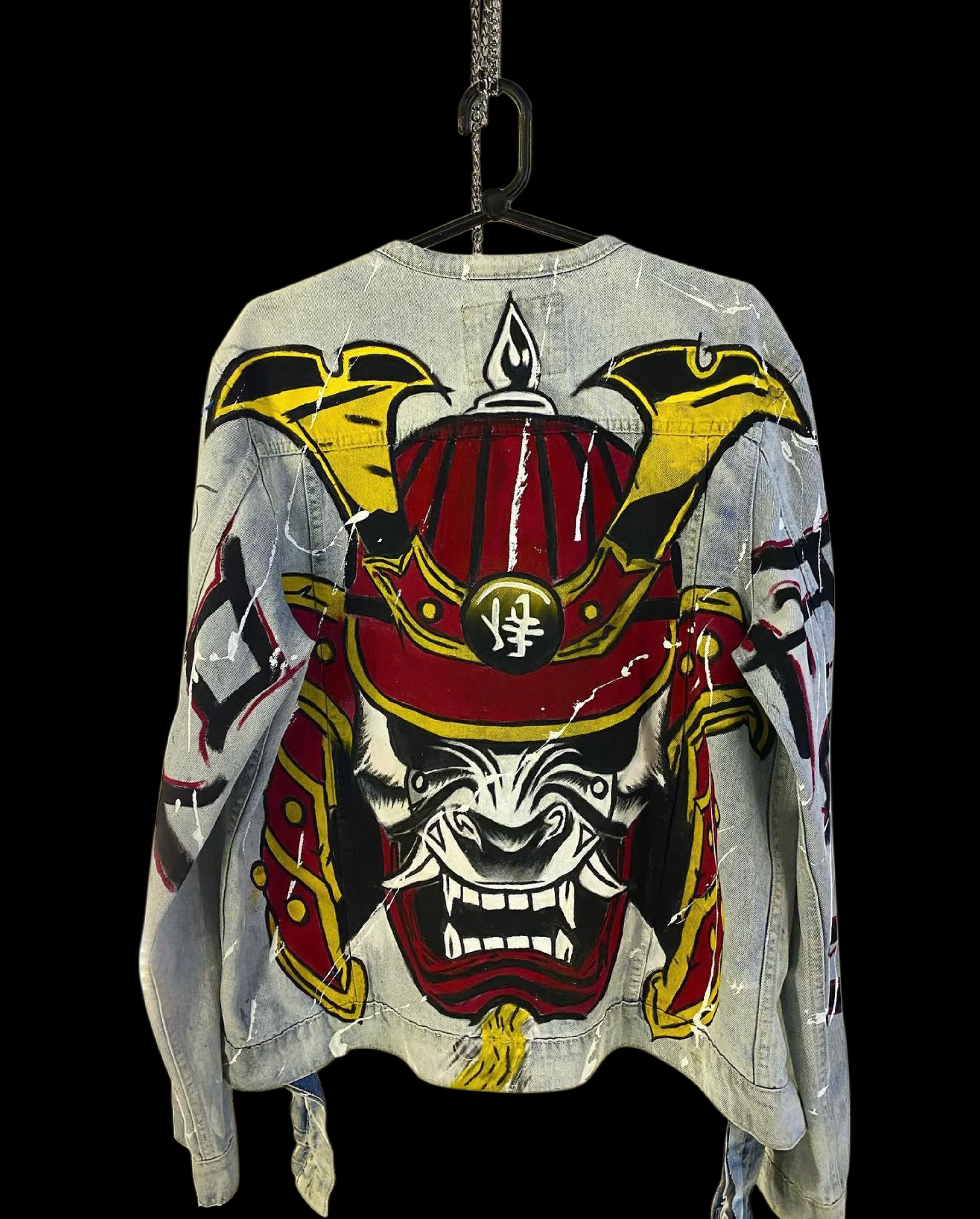 Jacket custom art 023 samurai
