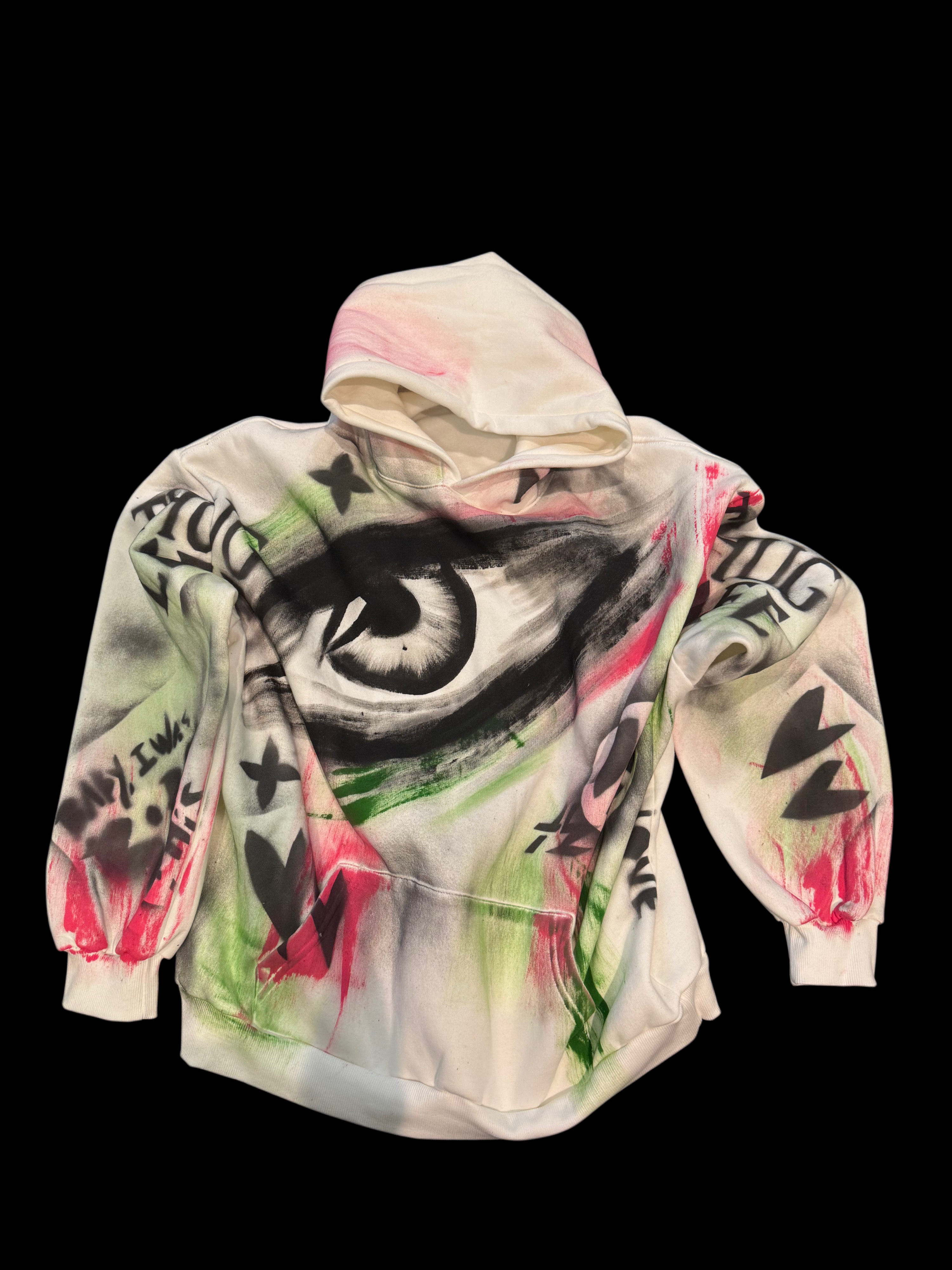 Moletom off white custom art
