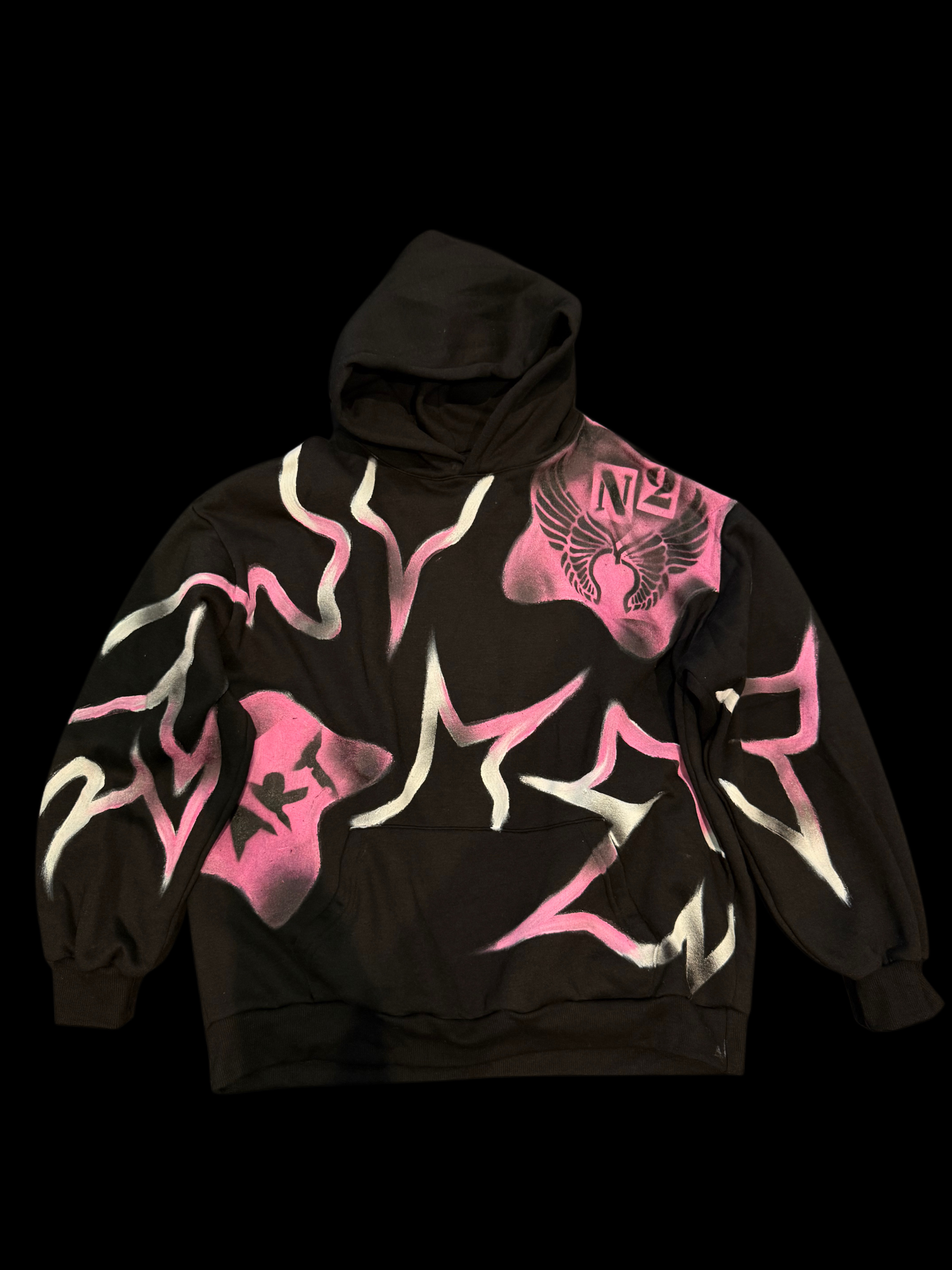 Moletom all Black custom art 2026